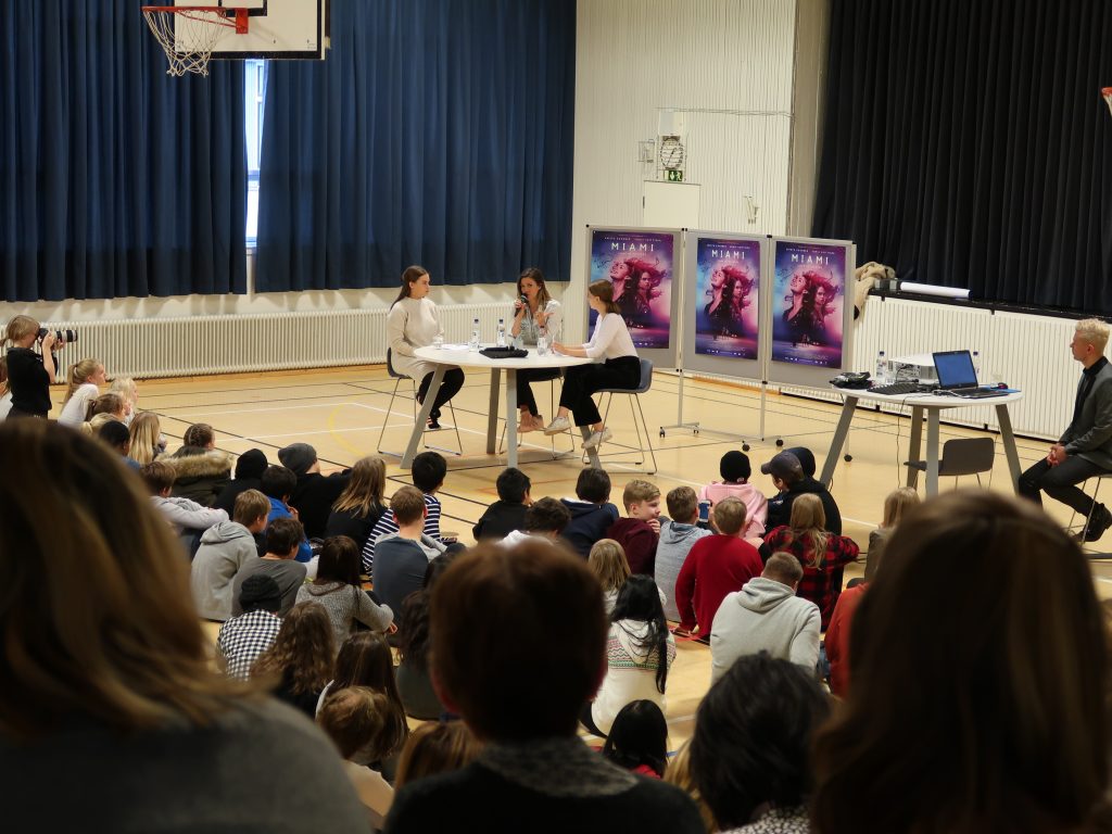 Krista Kosonen vieraili koulullamme