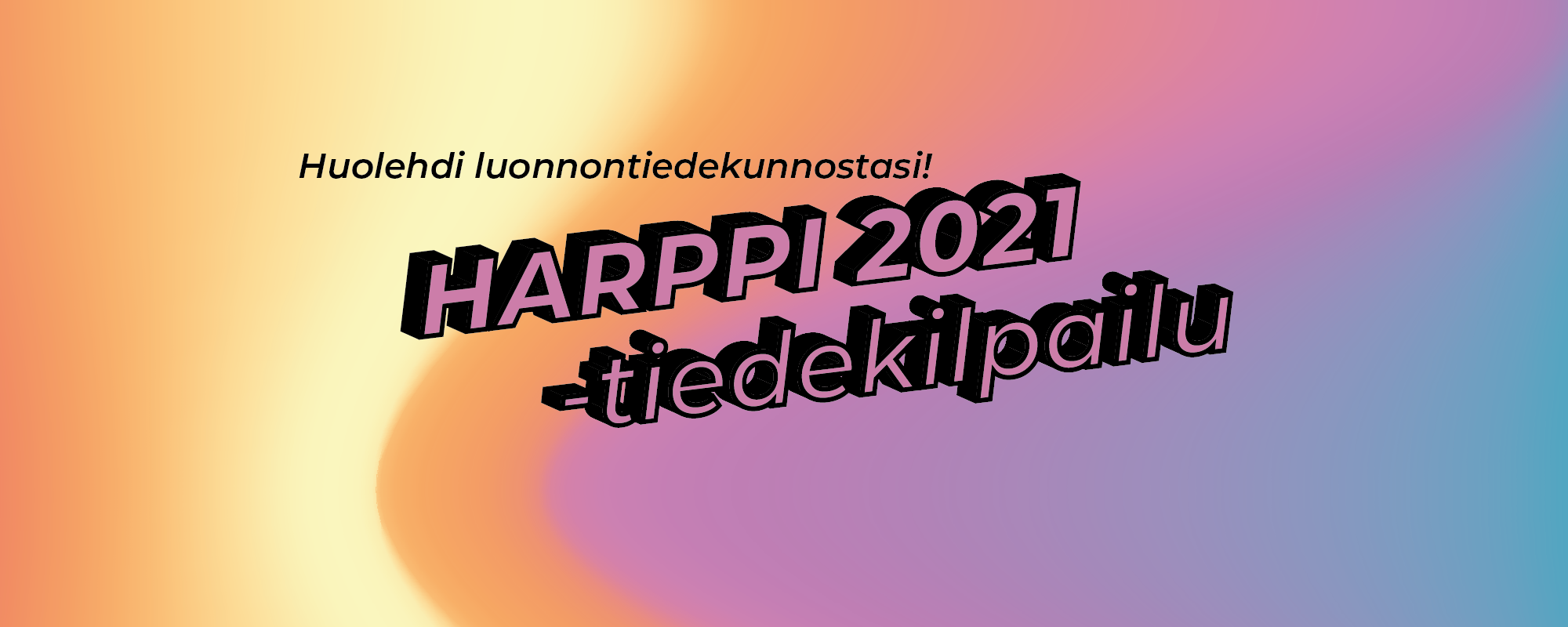 Harppi 2021 -tiedekilpailu